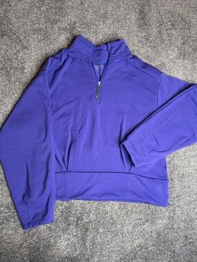 Athleta Altitude  Polartec fleece  half-Zip sweatshirt